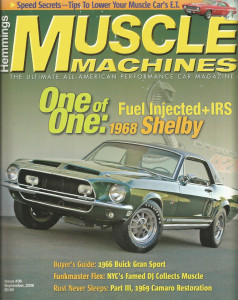 HEMMINGS MUSCLE MACHINES 2006 SEPT - 1 OF 1 SHELBY